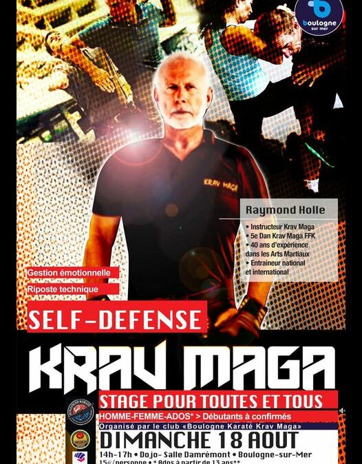 Stage Krav Maga Boulogne 18/08/2024